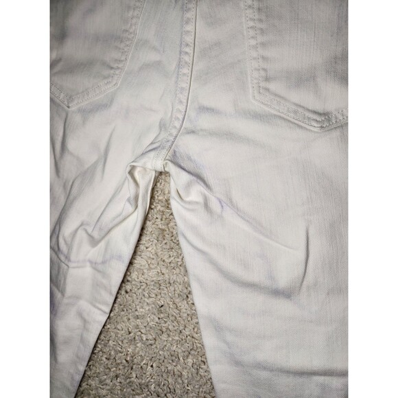 Tory Burch Alexa Cropped Skinny White Jeans Women’s Size 28 Denim Pants - Picture 5 of 5